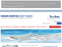 Tablet Screenshot of craftknives.co.uk